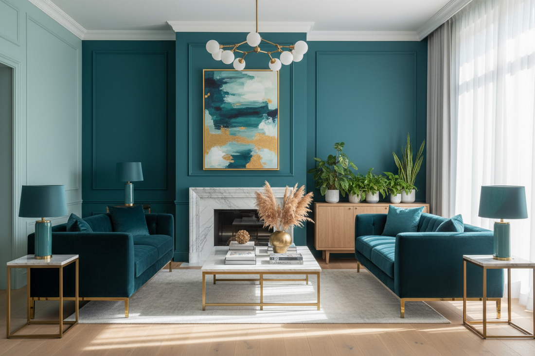 Breathtaking Teal Paint Colors That Will Elevate Your Interior Style ...