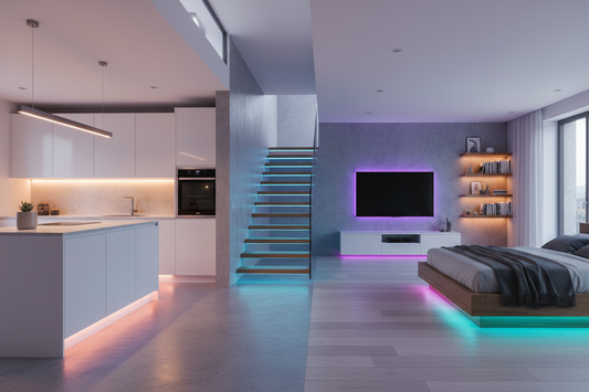 Bright Ideas: Stylish Ways to Use LED Light Strips at Home