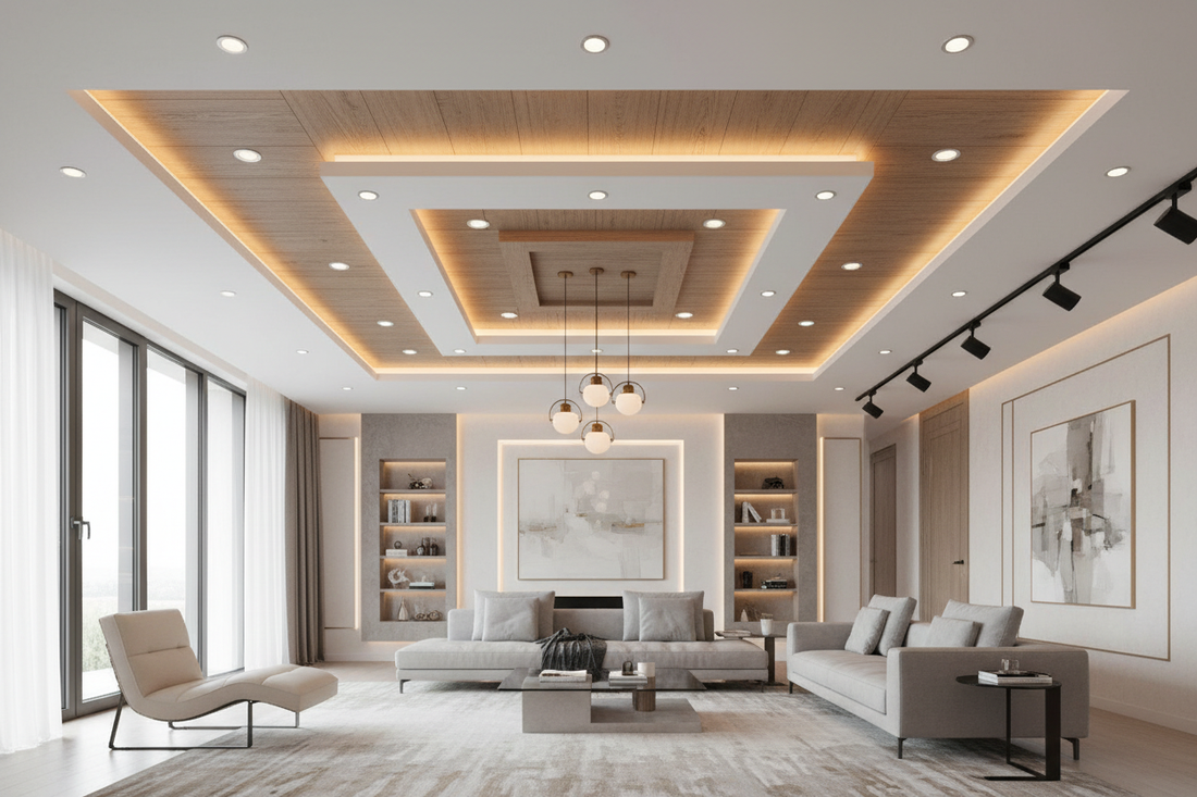 Brighten Up Your Space: Top False Ceiling Light Options for Modern Homes