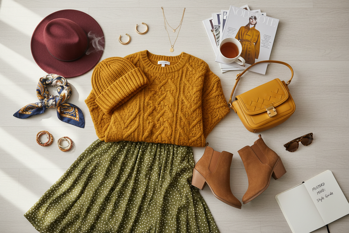 Brighten Up Your Wardrobe: 5 Ways to Rock Mustard Yellow