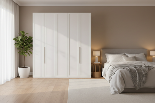 Brighten Your Bedroom: 7 Fabulous White Wardrobe Inspirations