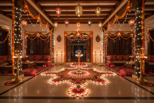 Brighten Your Diwali: Creative Lighting Ideas for a Festive Home