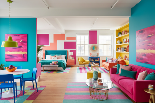 Brighten Your Home with These 10 POP Colour Combinations