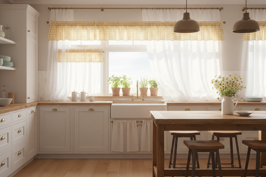 Brighten Your Kitchen: Creative Curtain Ideas to Transform Your Space