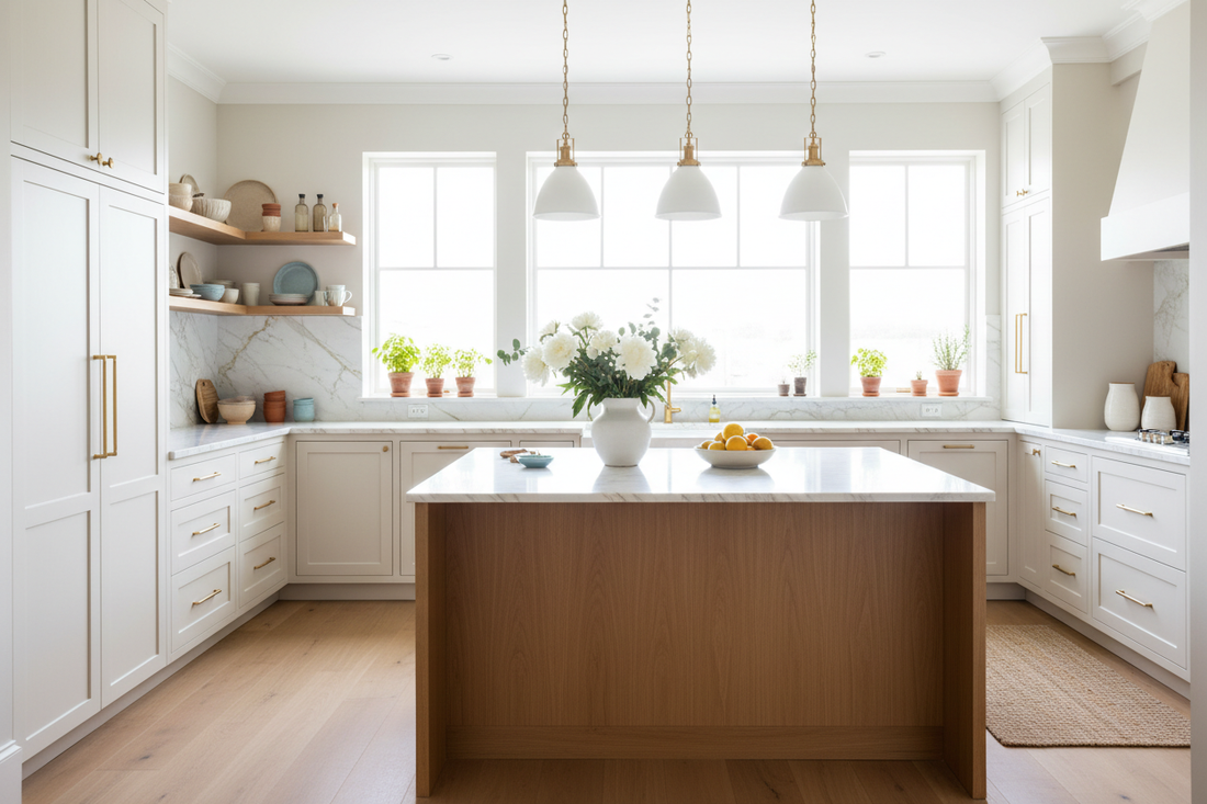 Brighten Your Space: 5 Tips for Styling Light-Coloured Kitchen Cabinets