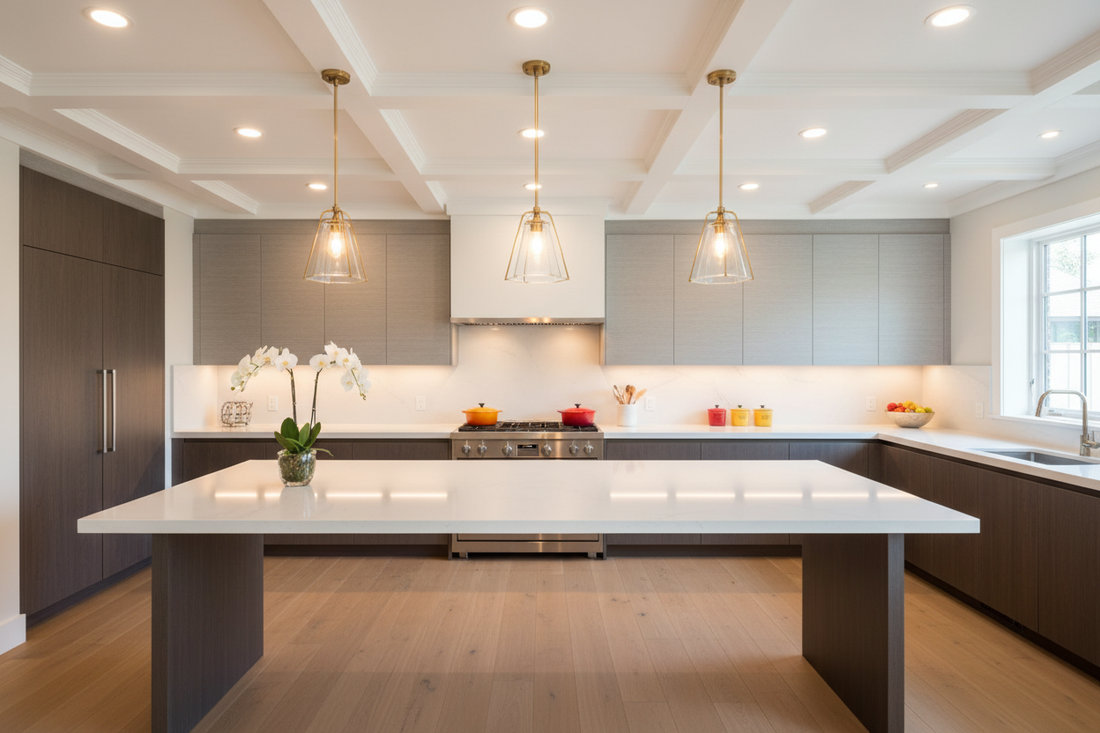 Brighten Your Space: 9 Kitchen Ceiling Lights That Transform Your Cooking Area
