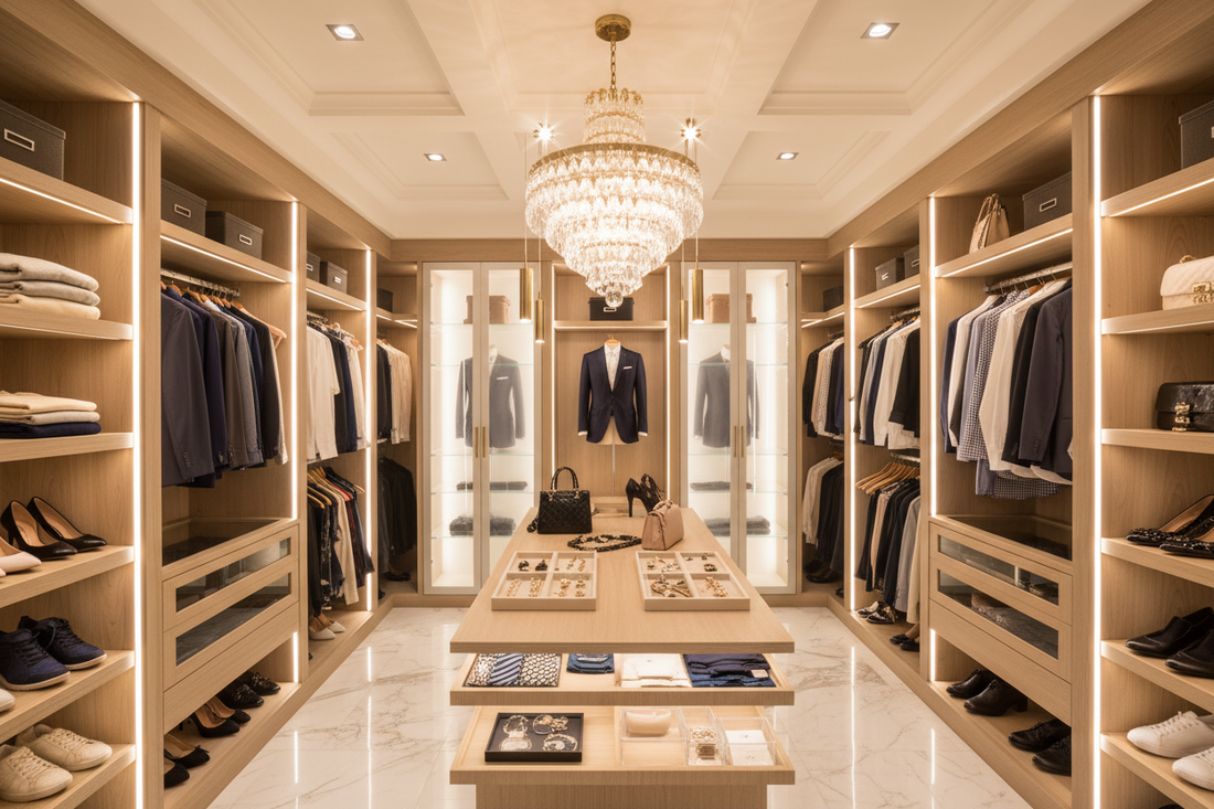Brighten Your Wardrobe: 8 Stunning Closet Lighting Ideas