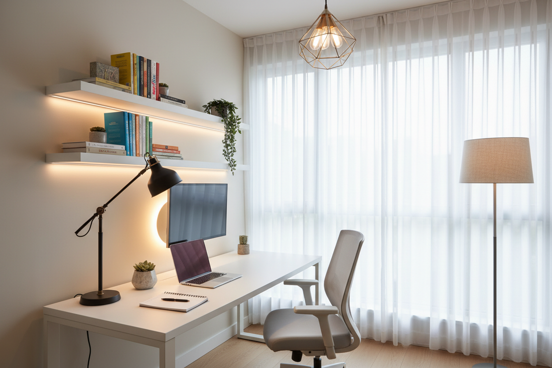 Brilliant Home Office Lighting Ideas to Brighten Your Workspace