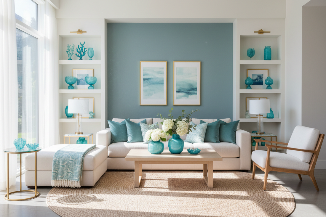 Brilliant Ways to Infuse Aqua Magic into Your Home Interiors