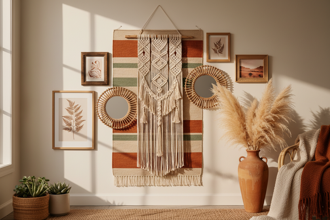 Bring Boho Vibes Home: Stunning Wall Decor Ideas