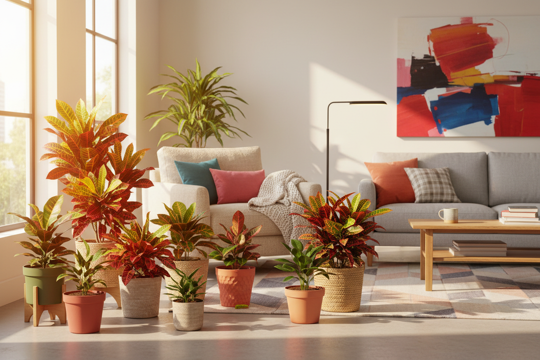 Bring Life Indoors: Crotons for Stylish, Budget-Friendly Interiors