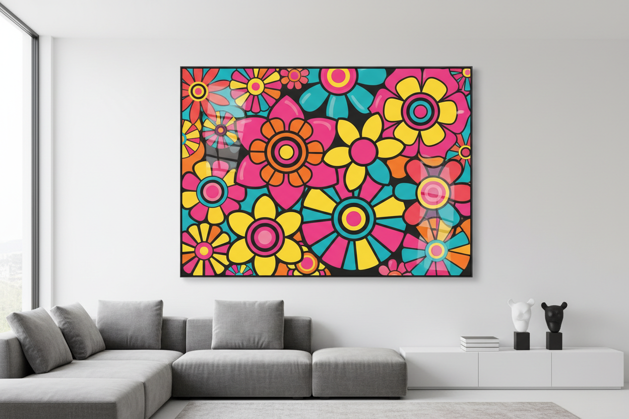 Bring Life to Your Interiors with Chic POP Flower Designs – Wallpics