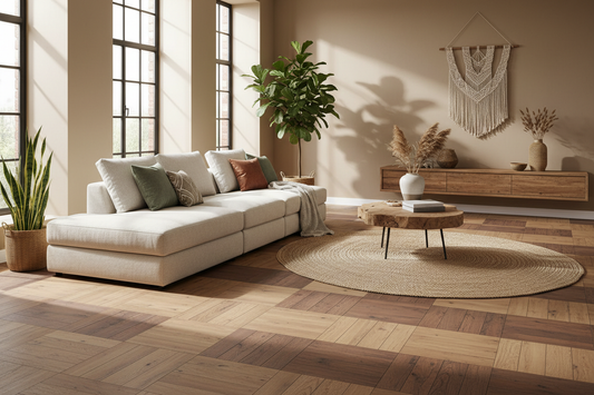 Bring Nature Home: Stunning Wooden Tile Designs to Ground Your Space