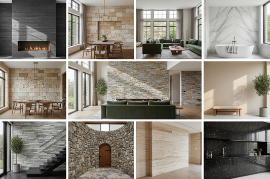 Bring Nature Indoors: 10 Beautiful Stone Wall Cladding Concepts