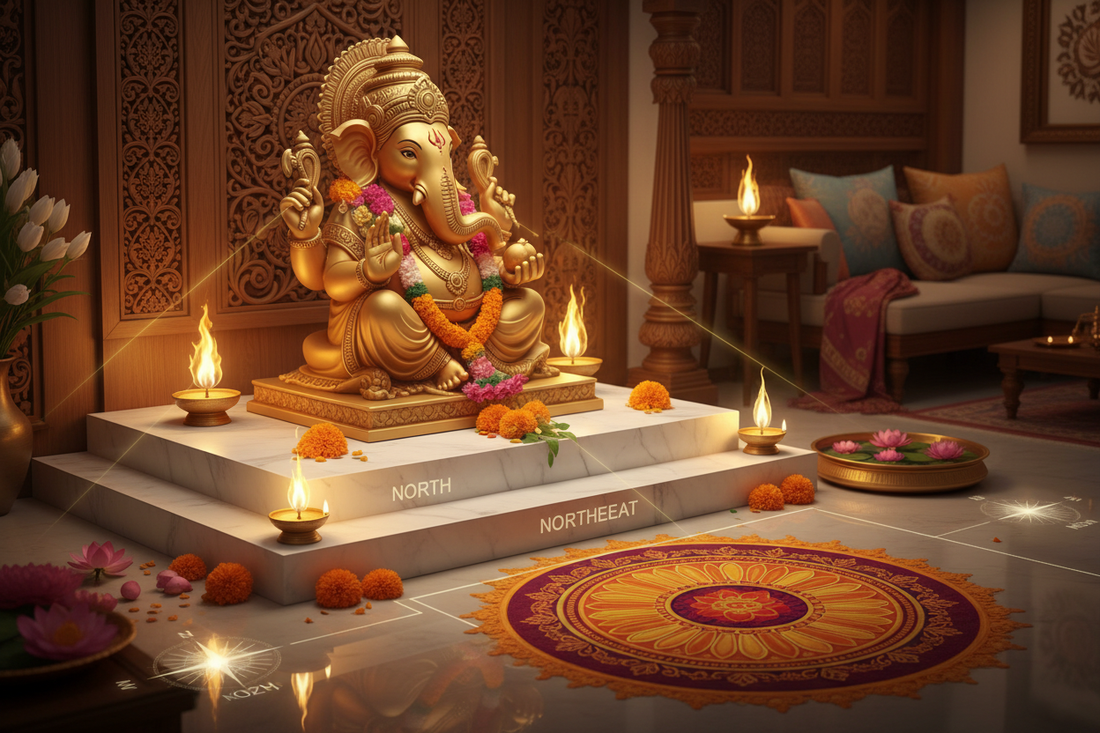 Bring Prosperity Home: Ideal Vastu Placement of Lord Ganesha