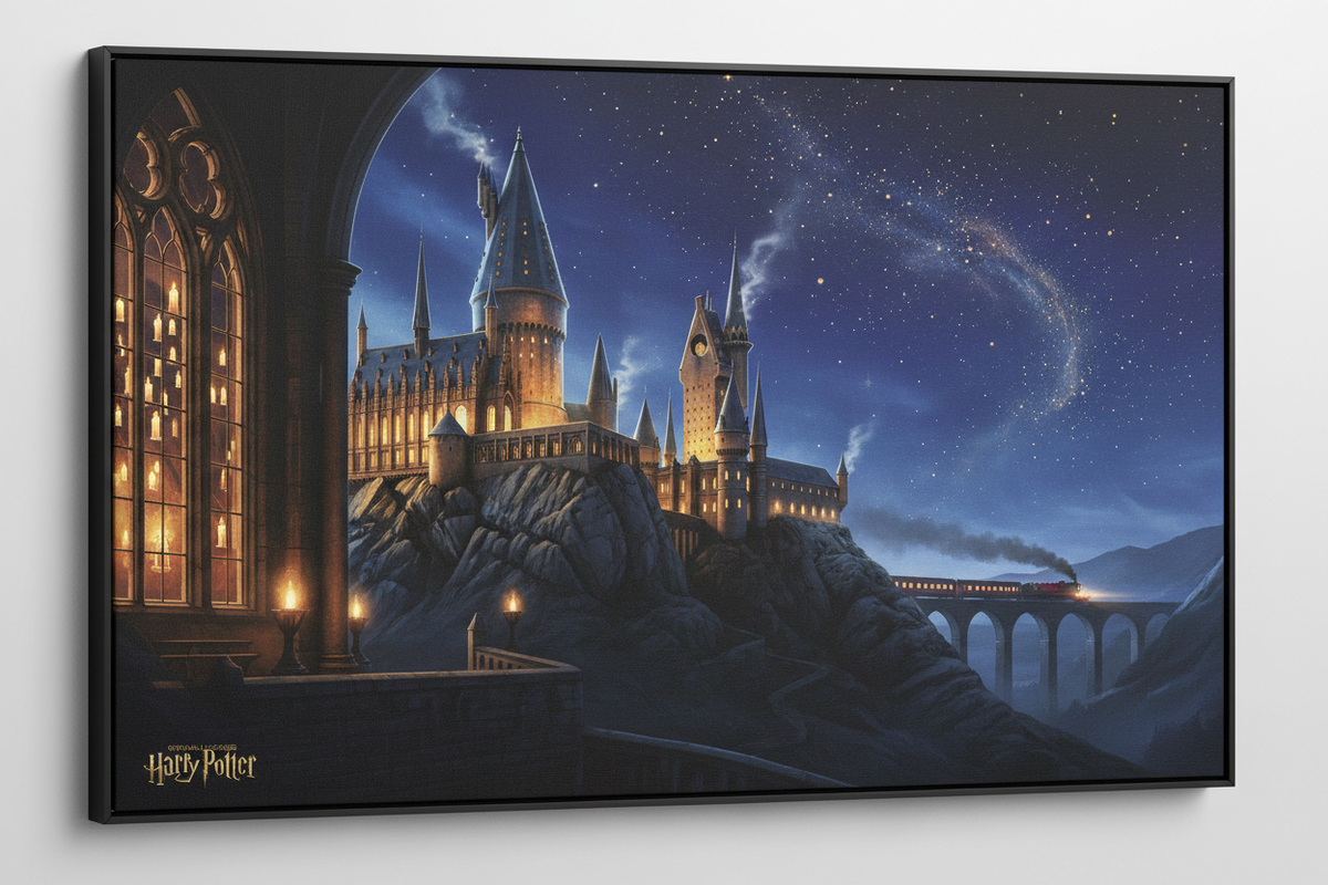 Bring the Magic of Hogwarts into Your Home with Officially Licensed Harry Potter Wall Art