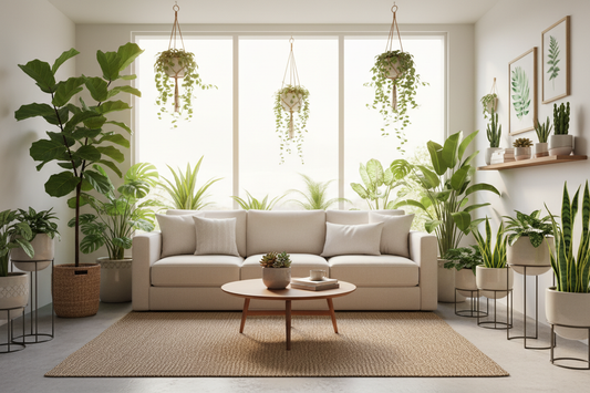 Bringing Nature Home: Stunning Ways to Decorate Your Living Room With Plants
