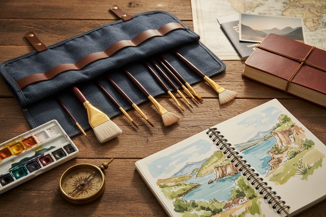 Brush Up Your Adventures: The Ultimate Guide to Travel Brushes for Artists on the Go