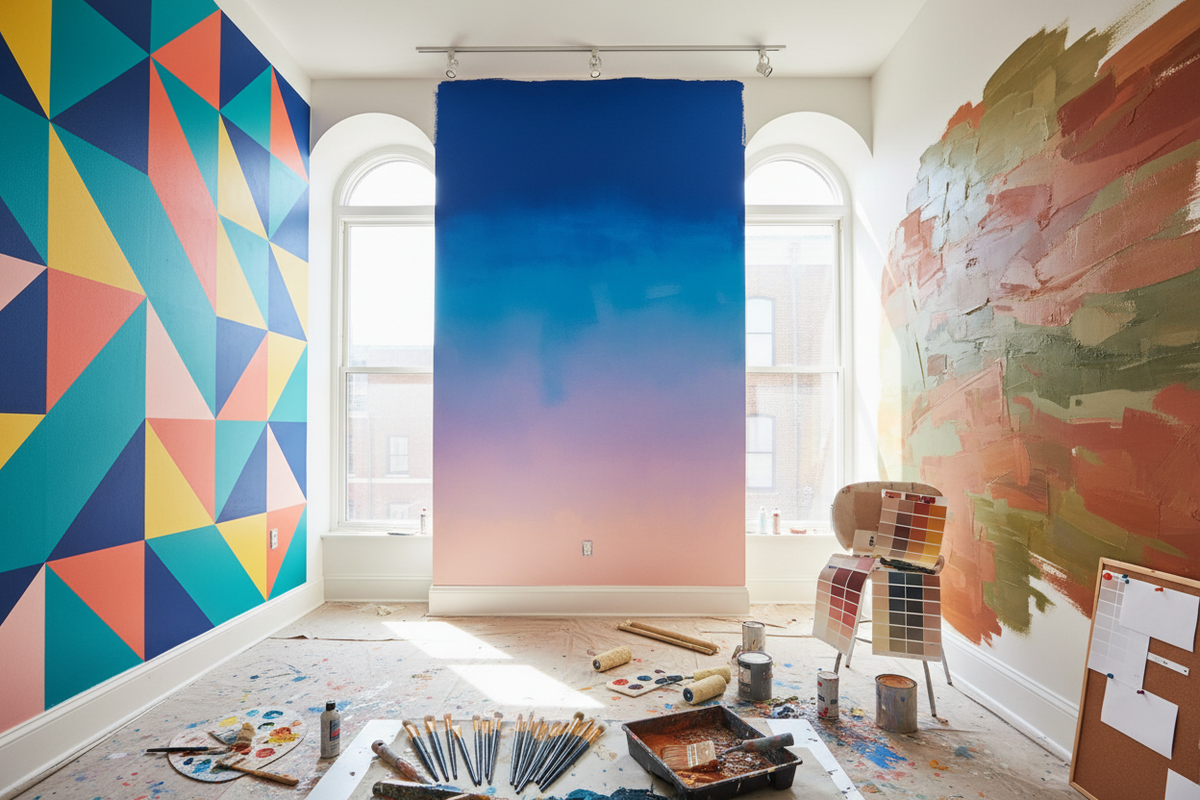 Brush Up Your Skills: Creative Wall Painting Ideas