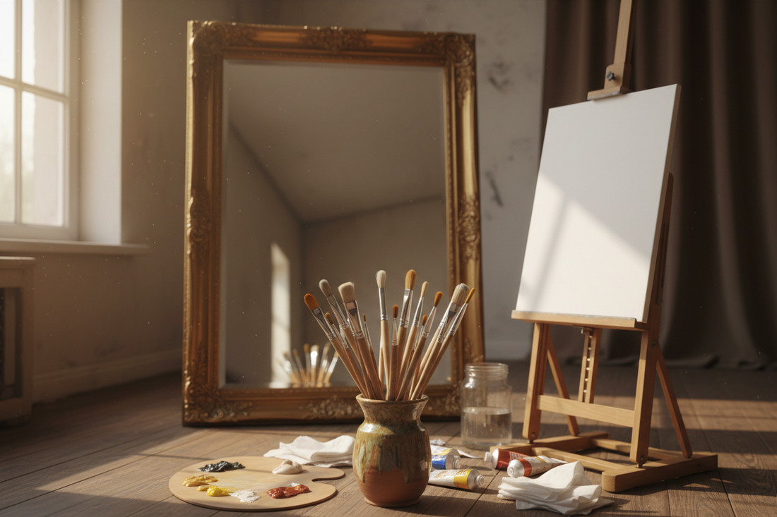 Brushes & Reflections: A Beginner’s Guide to Self-Portraits From Life