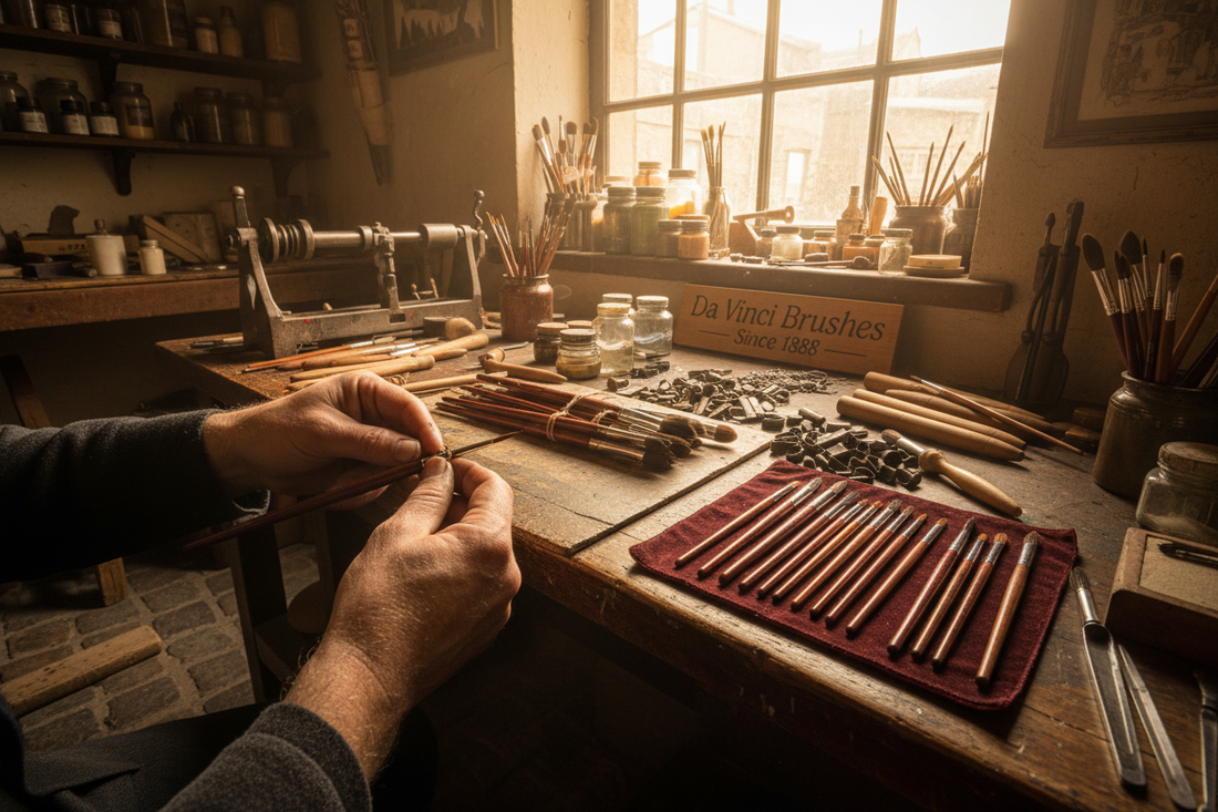 Brushmaking Secrets: The Timeless Craft Behind Da Vinci Watercolor Tools