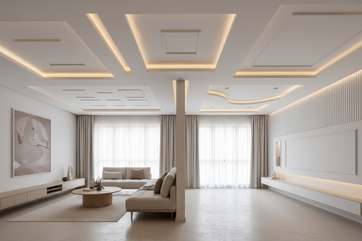 Budget-Friendly Elegance: 6 Simple POP Designs for Your Home