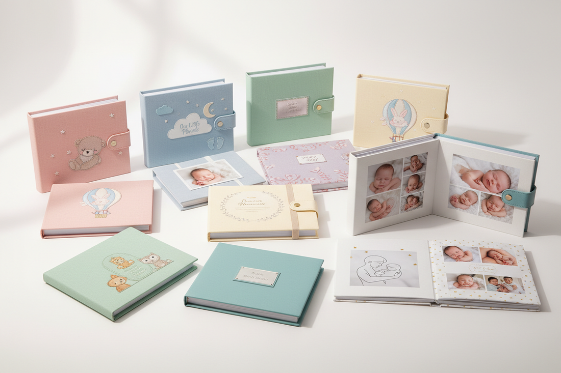 Bundle of Joy: 12 Must-Try Baby Photo Album Designs