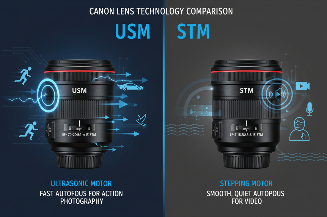 Canon USM vs STM Lenses: Understanding the Key Differences