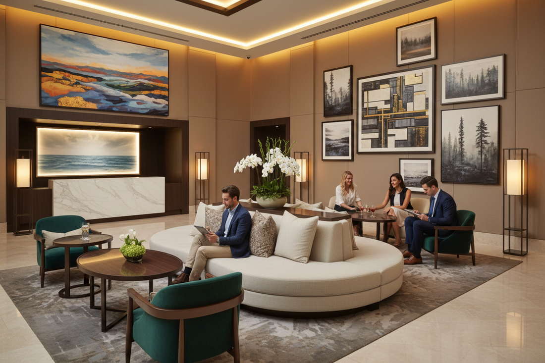 Canvas Art in Hospitality: Enhancing Guest Experiences