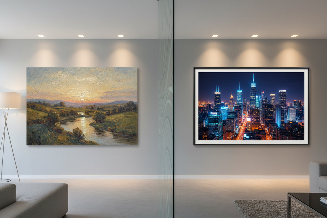 Canvas Elegance or Photo Precision? Find Your Dream Print