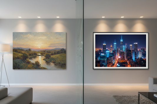 Canvas Elegance or Photo Precision? Find Your Dream Print