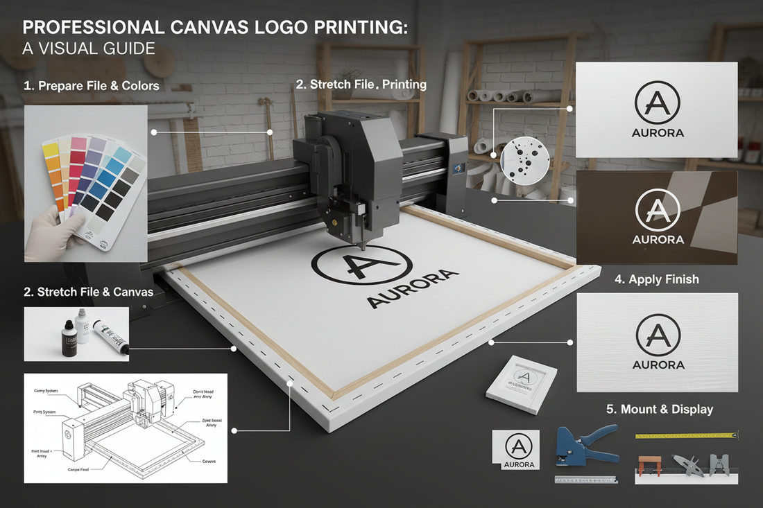 Canvas Printing Techniques for Company Logos: A Comprehensive