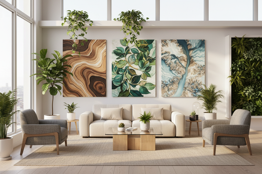 Canvas Prints and Biophilia: Bringing Nature's Patterns into Urban Spaces
