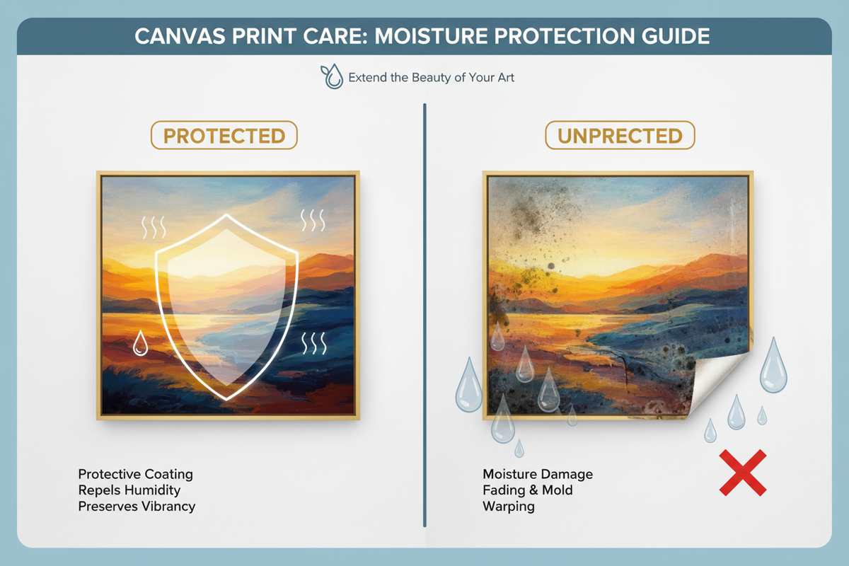 Canvas Prints and Moisture: What You Need to Know