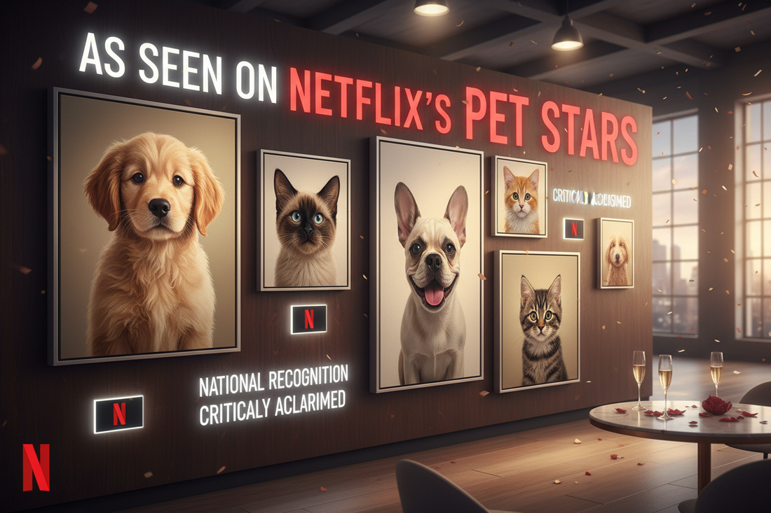 Canvas Prints Gains National Acclaim on Netflix’s “Pet Stars”