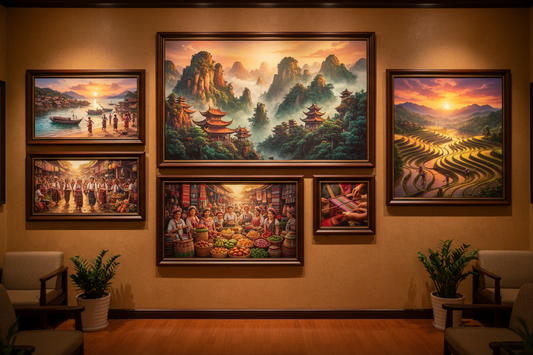 Canvas Prints Inspired by Local Landscapes and Cultures