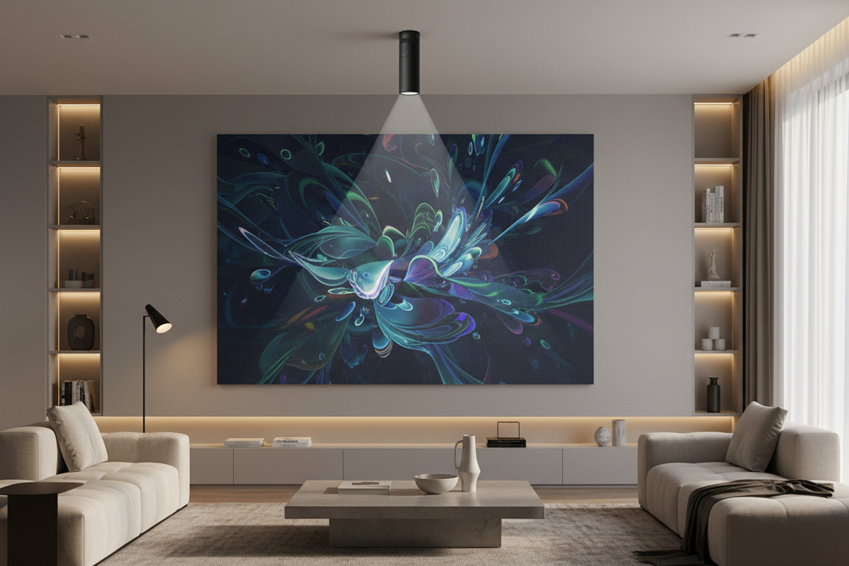 Canvas Prints That Move: Incorporating Motion and Projection with Your Wall Art