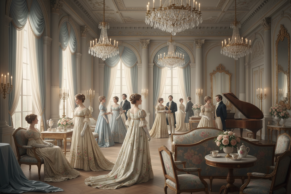 Capture Aristocratic Allure: Designing with Regency-Era Grace