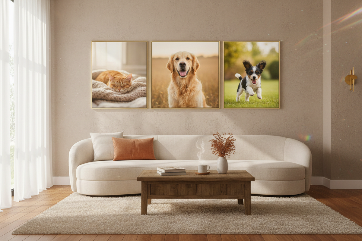 Capture the Love: Meaningful Canvas Art for Your Pet