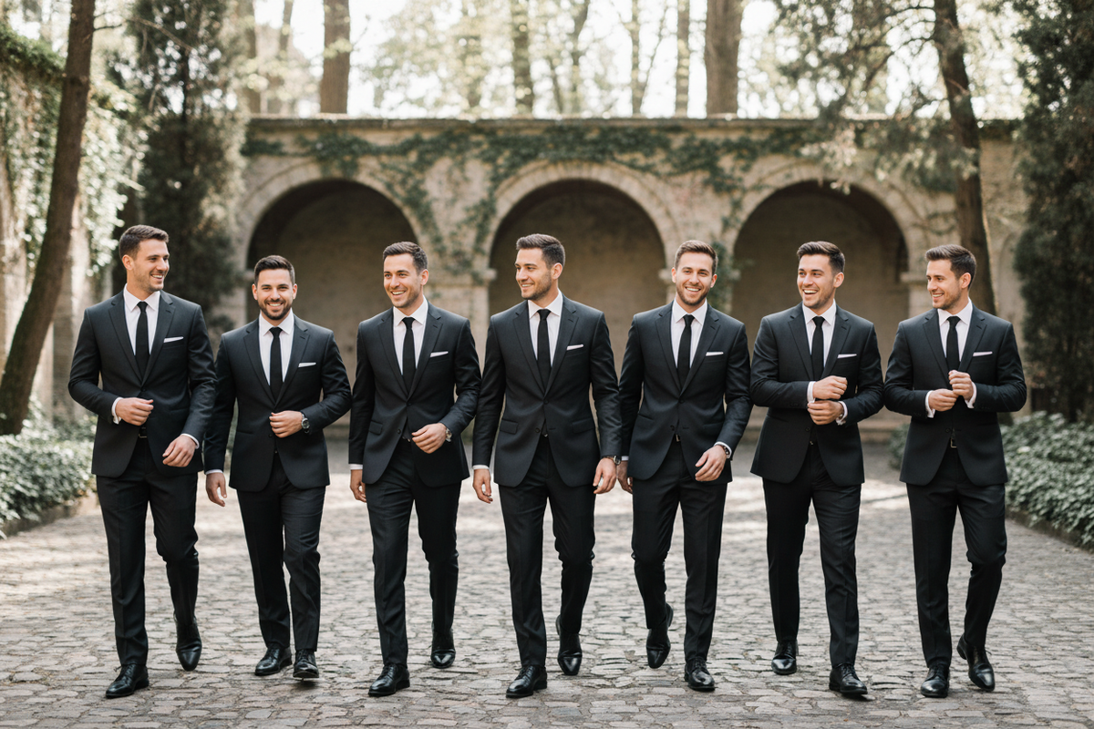 Capture the Perfect Groomsmen Moments with These Stylish Wedding Photo Ideas