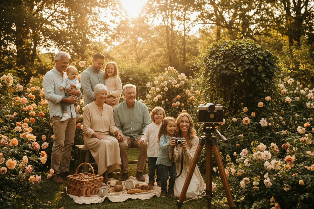 Capture Timeless Family Memories: A Complete Guide to Professional-Quality Photos with Any Camera