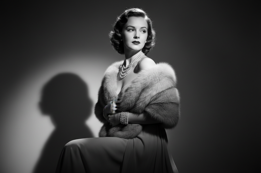 Capturing the Magic of Vintage Hollywood Glamour in Portrait Photography