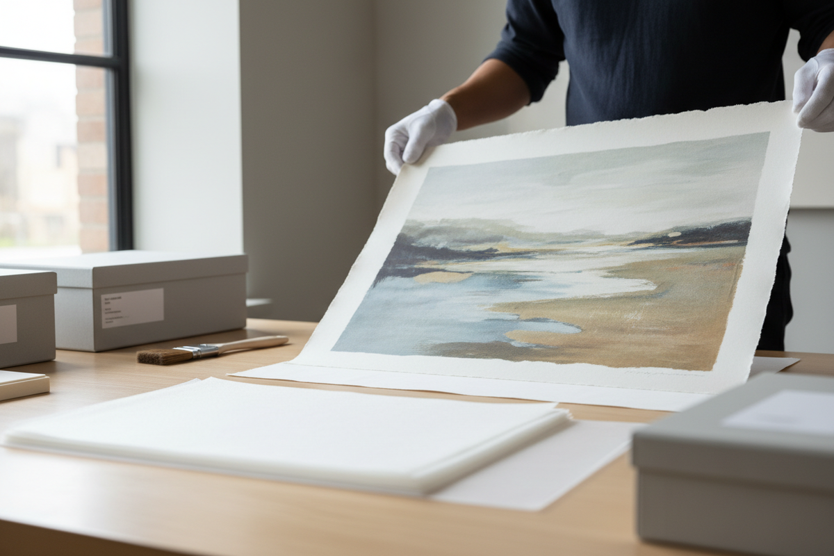 Caring for Fine Art Paper Like a Pro: Secrets to Keeping Your Art Flawless