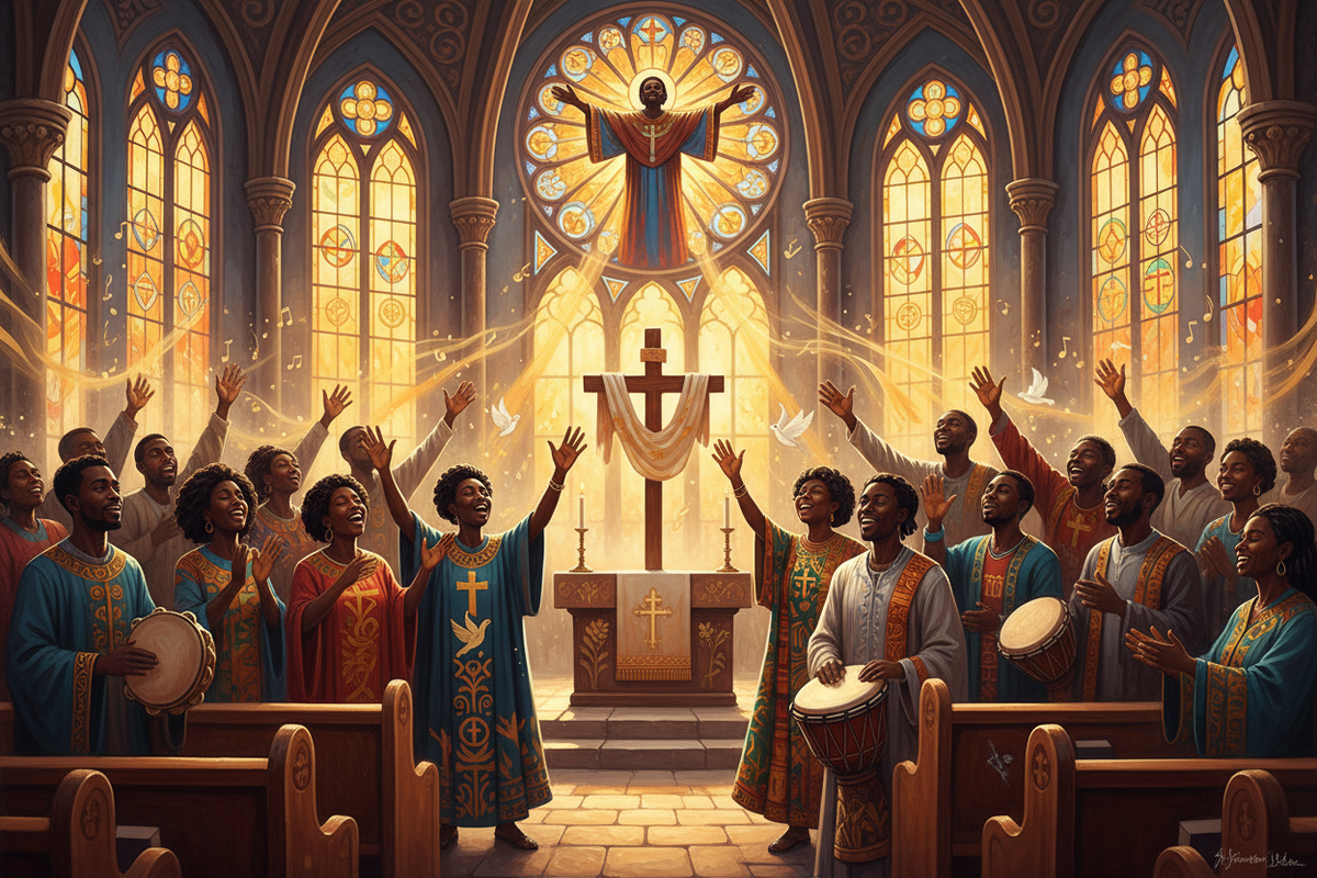 Celebrate Black Culture and Christian Spirituality through Art
