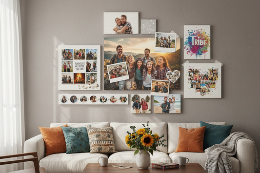 Celebrate Friendship With Custom Collage Canvas Prints