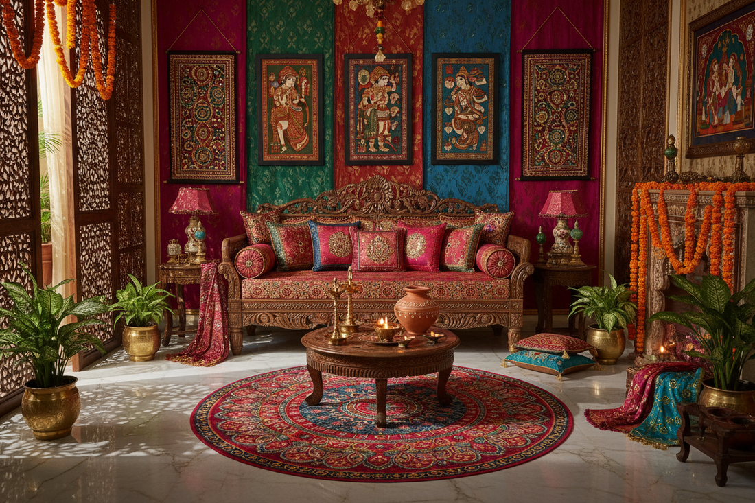 Celebrate Heritage: Stunning Indian Home Decorating Ideas