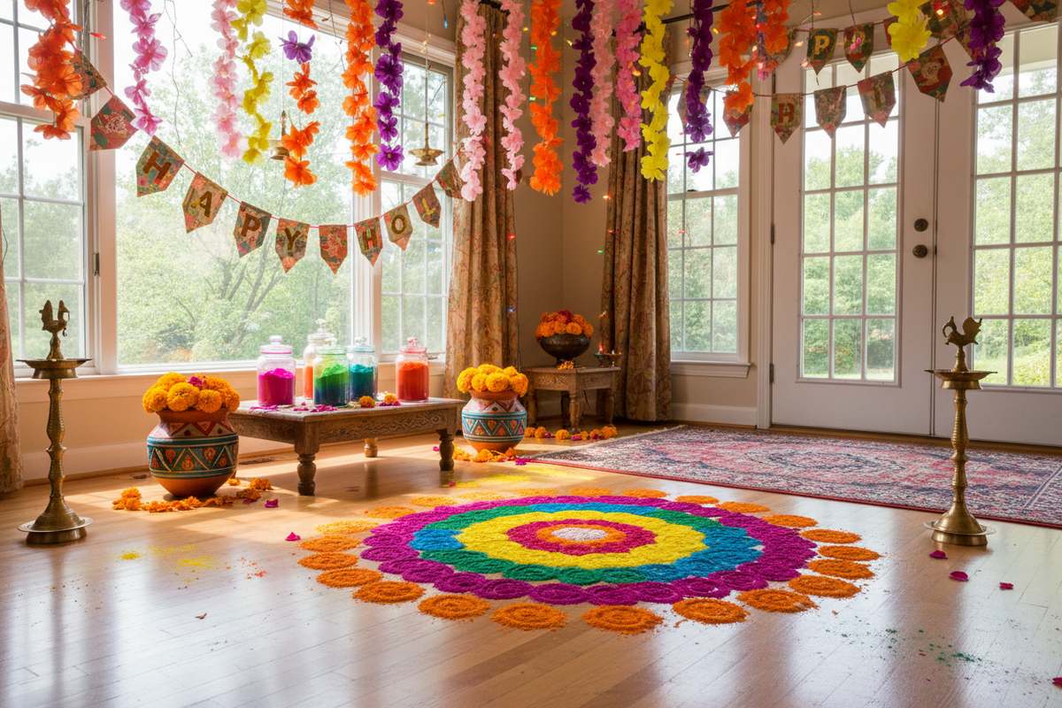 Celebrate Holi in Style: Fun DIY Home Decoration Ideas