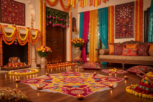 Celebrate Navratri in Style: Bright and Festive Home Decor Ideas