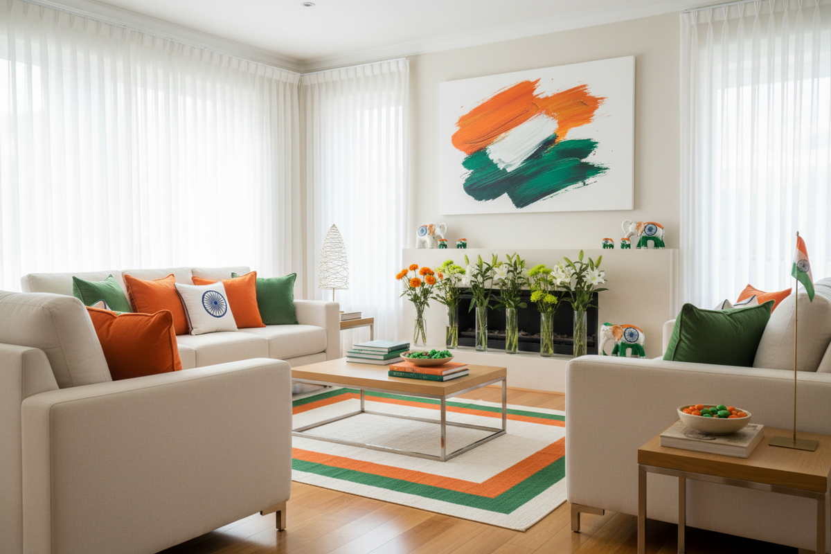 Celebrate Republic Day: Infuse Your Home with Patriotic Hues