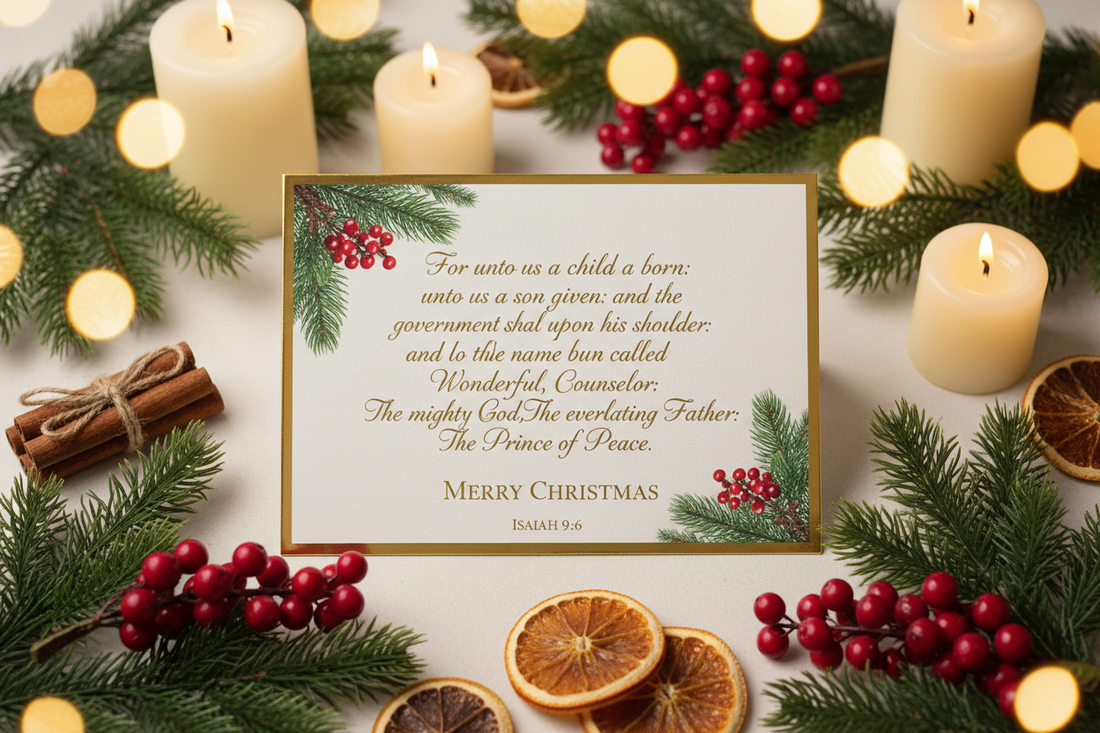 Celebrate the Season: Scripture to Add to Your Christmas Cards